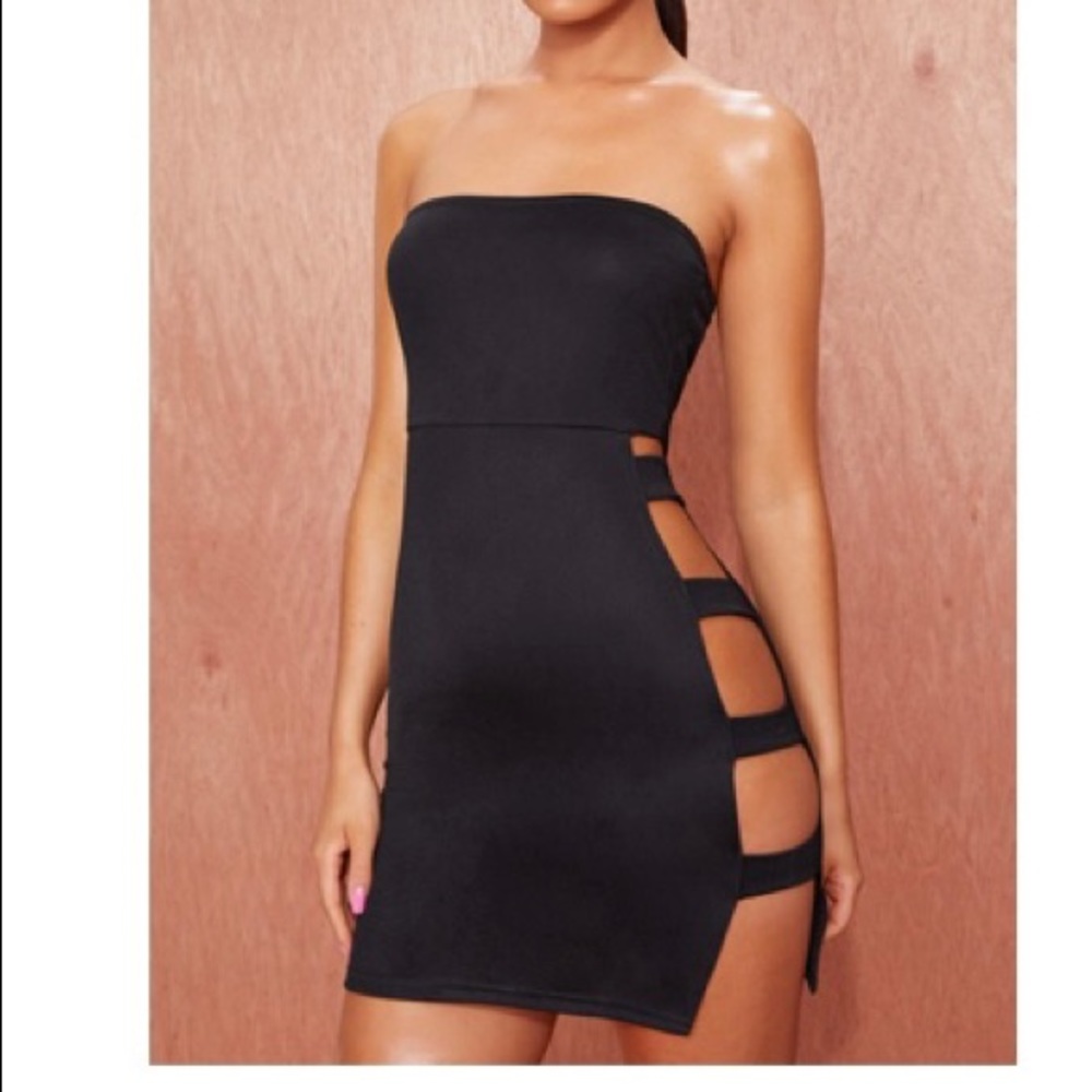2 SEXY BLACK DRESSES SIZE LARGE